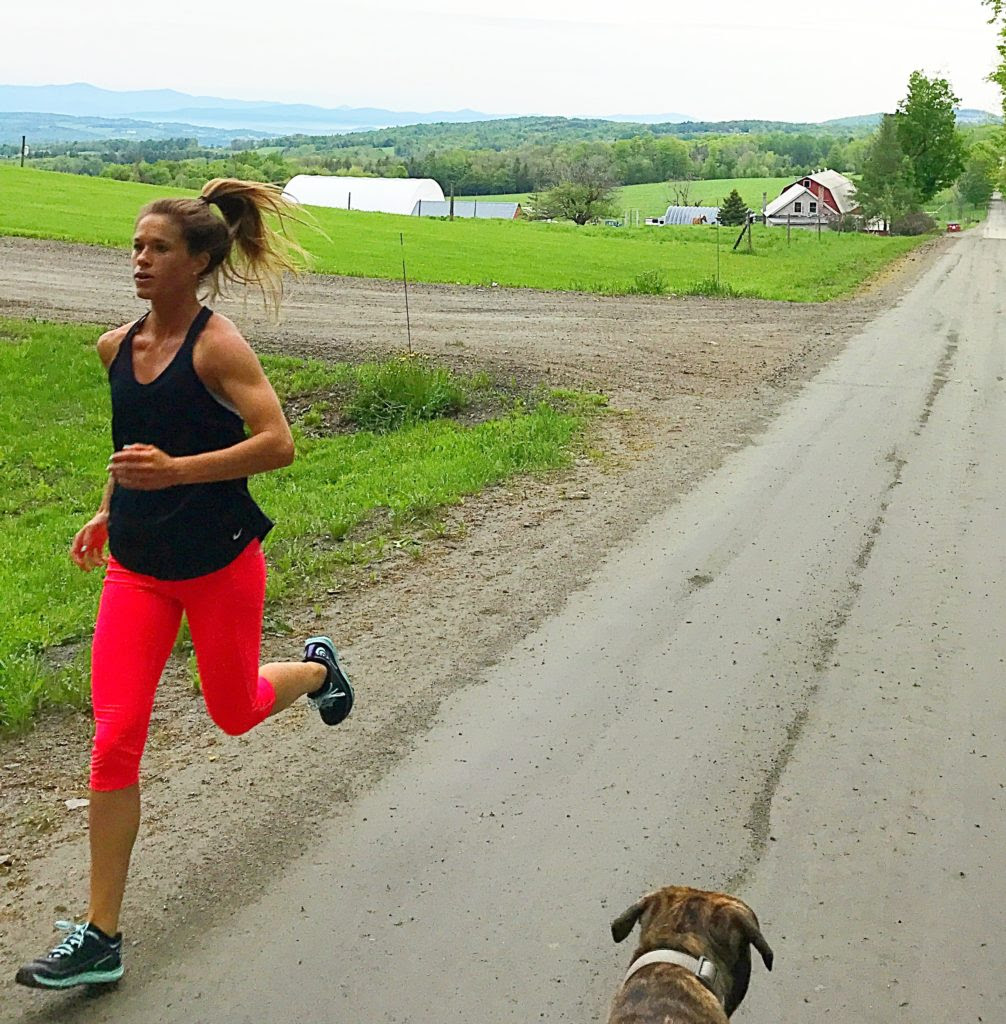 Crystal Seaver running