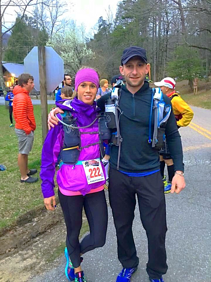 Crystal and Jesse at the start of the Georgia Death Race