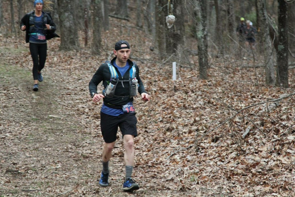 Jesse and Crystal running the Georgia Death Race