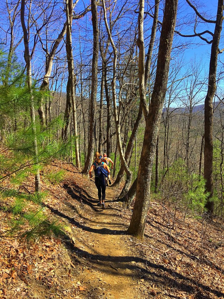 Crystal running the Georgia Death Race