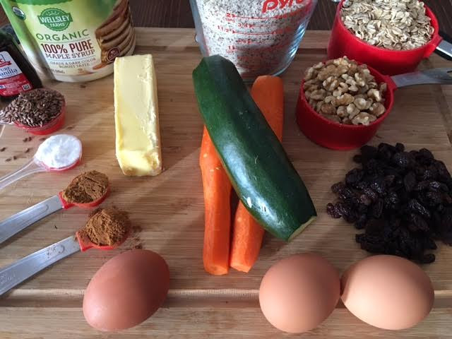 Superhero Muffins Ingredients